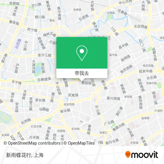 新雨蝶花行地图