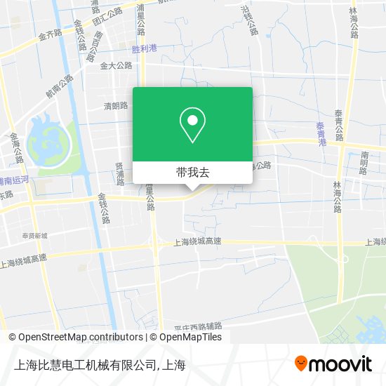 上海比慧电工机械有限公司地图