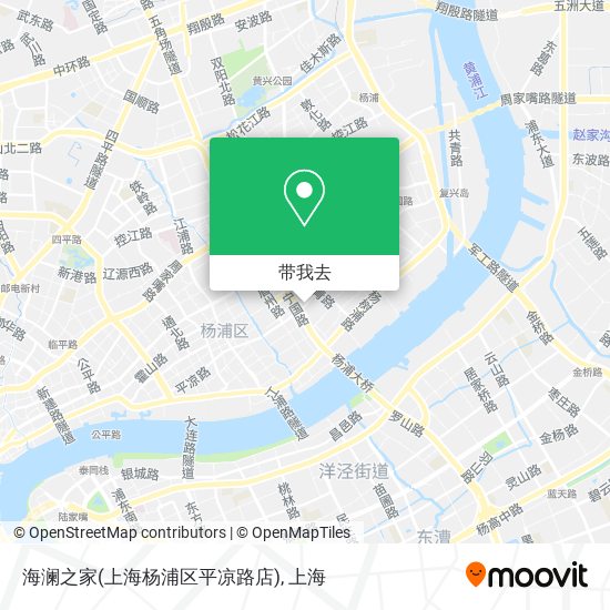 海澜之家(上海杨浦区平凉路店)地图