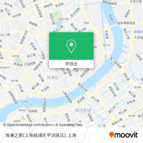 海澜之家(上海杨浦区平凉路店)地图