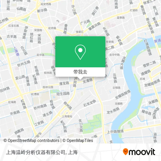 上海温岭分析仪器有限公司地图