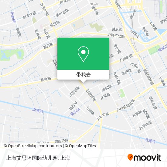 上海艾思坦国际幼儿园地图