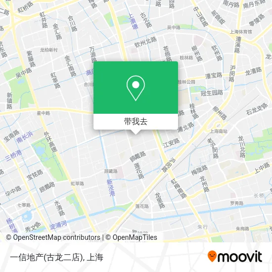 一信地产(古龙二店)地图
