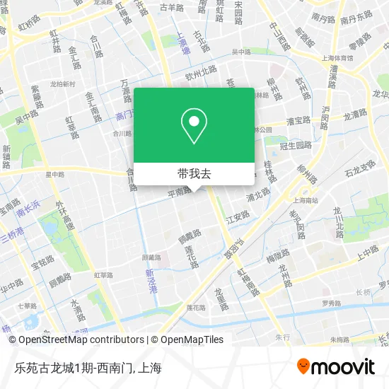 乐苑古龙城1期-西南门地图