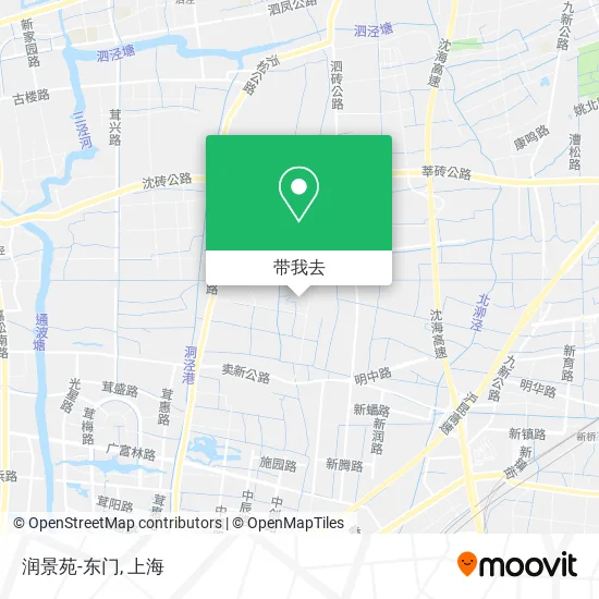 润景苑-东门地图