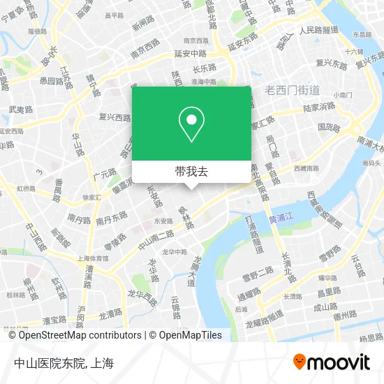 中山医院东院地图