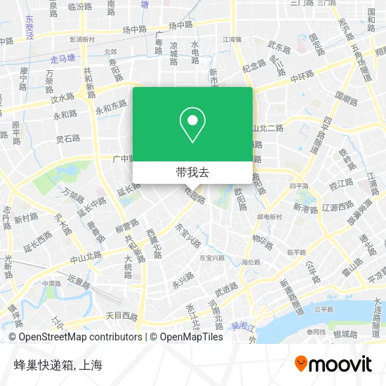 蜂巢快递箱地图