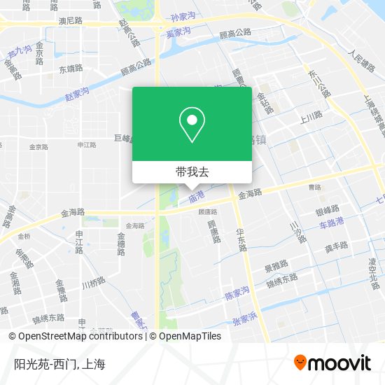 阳光苑-西门地图