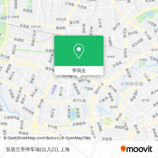 安居兰亭停车场(出入口)地图