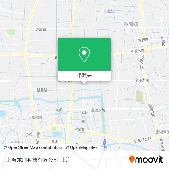 上海东朋科技有限公司地图