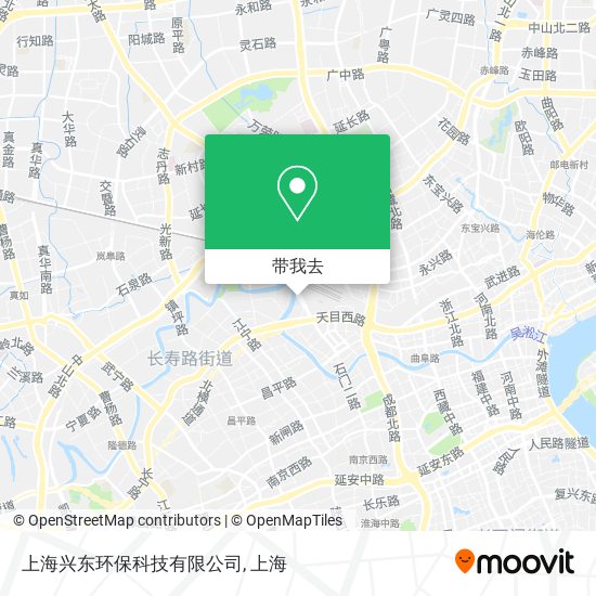 上海兴东环保科技有限公司地图