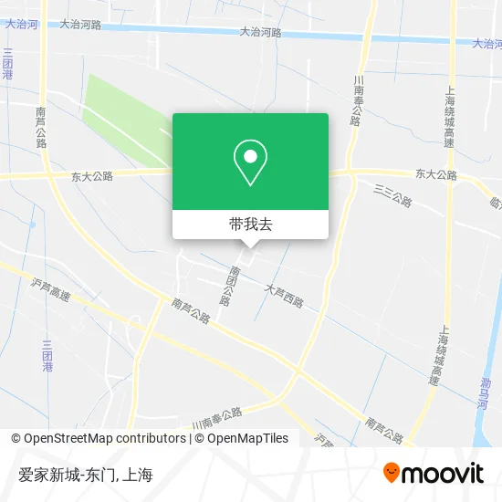 爱家新城-东门地图