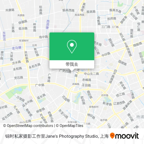 锦时私家摄影工作室Jane's Photography Studio地图