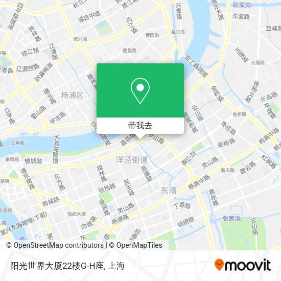 阳光世界大厦22楼G-H座地图