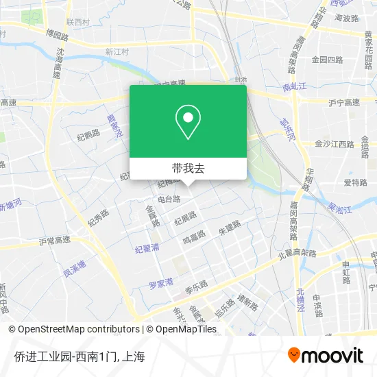 侨进工业园-西南1门地图