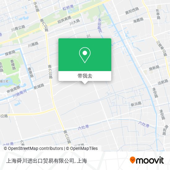 上海舜川进出口贸易有限公司地图