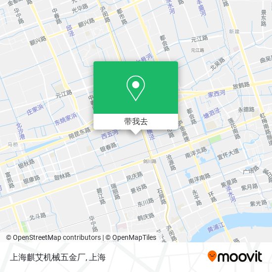 上海麒艾机械五金厂地图