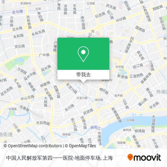 中国人民解放军第四一一医院-地面停车场地图