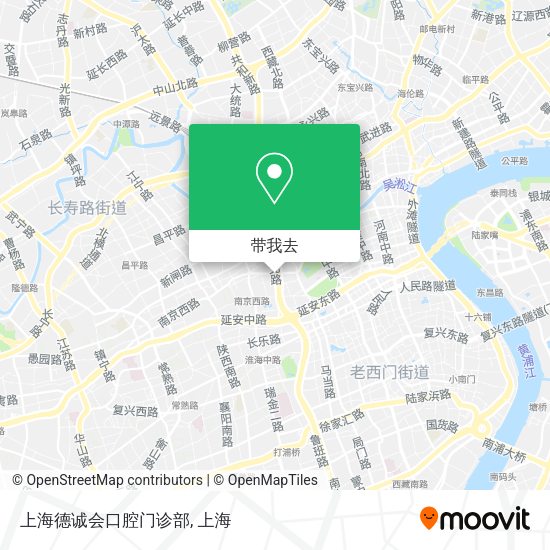 上海德诚会口腔门诊部地图