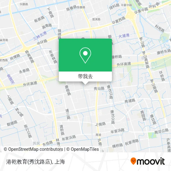 港乾教育(秀沈路店)地图