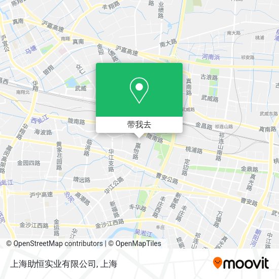 上海助恒实业有限公司地图