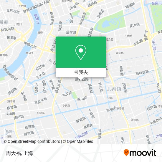 周大福地图