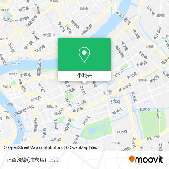 正章洗染(浦东店)地图