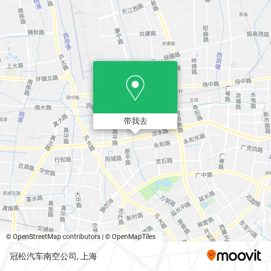 冠松汽车南空公司地图