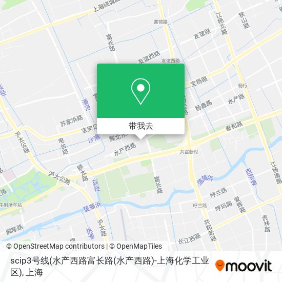 scip3号线(水产西路富长路(水产西路)-上海化学工业区)地图