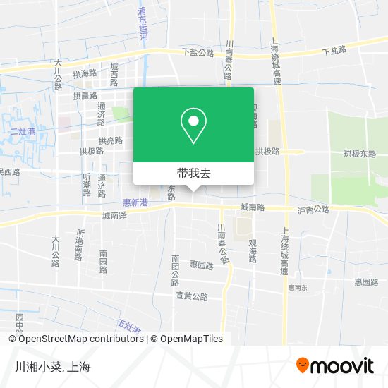 川湘小菜地图