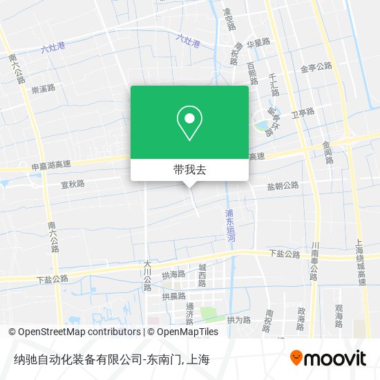 纳驰自动化装备有限公司-东南门地图