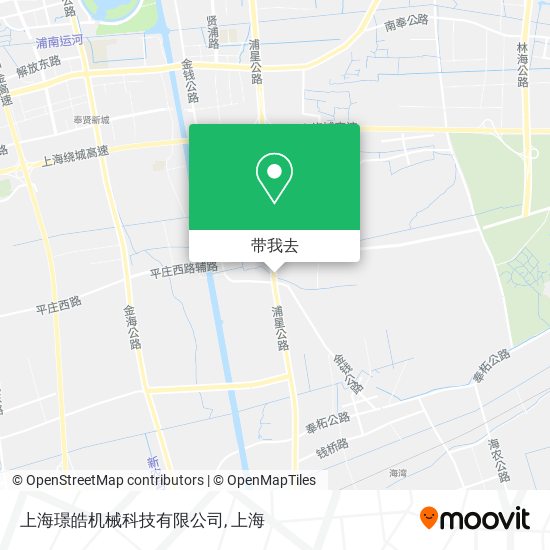 上海璟皓机械科技有限公司地图