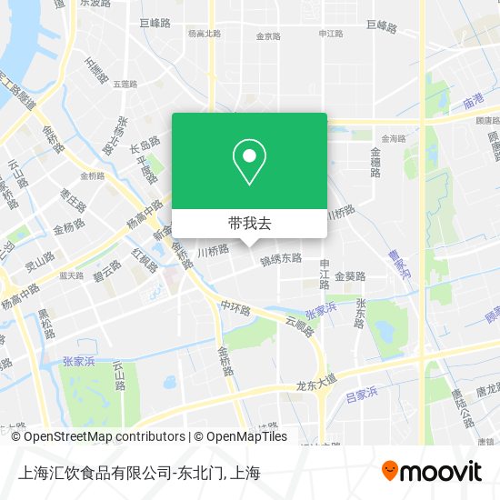 上海汇饮食品有限公司-东北门地图
