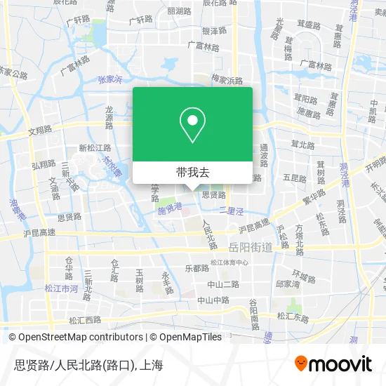 思贤路/人民北路(路口)地图