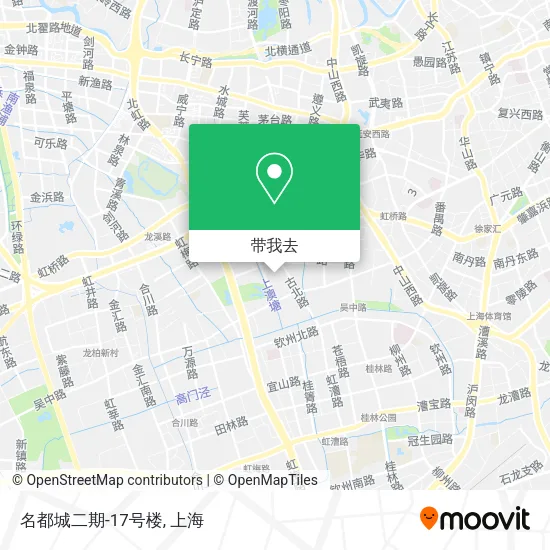 名都城二期-17号楼地图