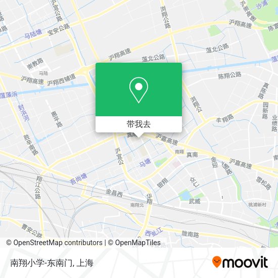 南翔小学-东南门地图
