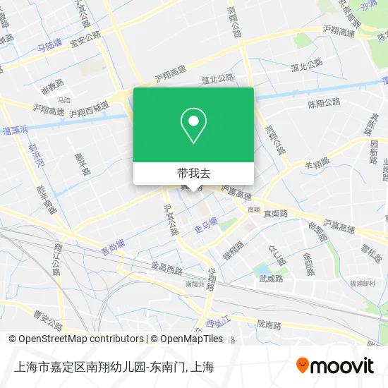 上海市嘉定区南翔幼儿园-东南门地图