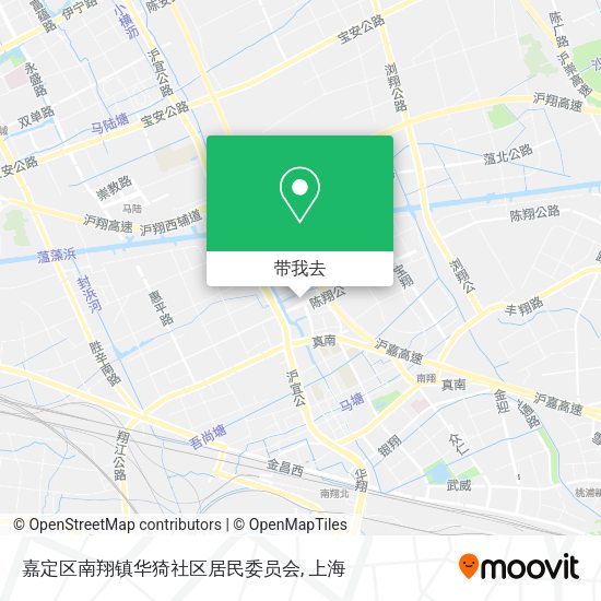 嘉定区南翔镇华猗社区居民委员会地图