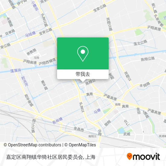 嘉定区南翔镇华猗社区居民委员会地图