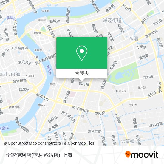 全家便利店(蓝村路站店)地图