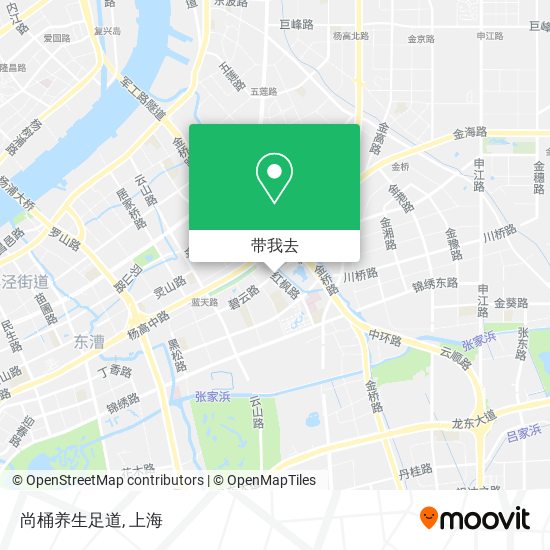 尚桶养生足道地图
