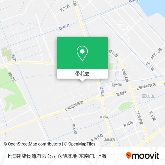 上海建成物流有限公司仓储基地-东南门地图