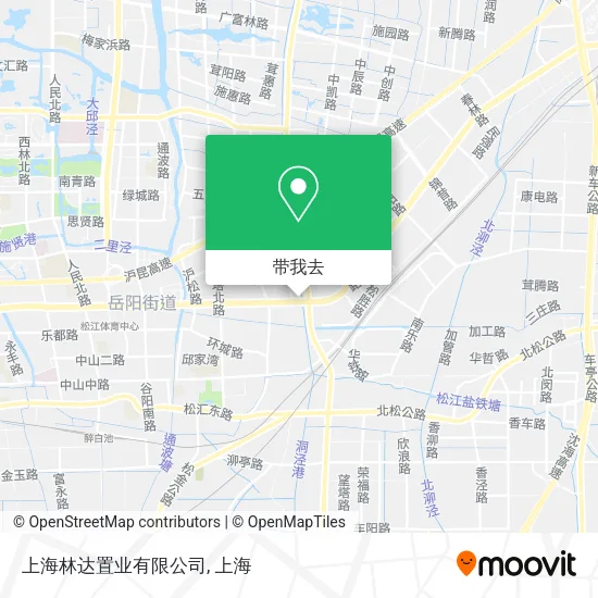 上海林达置业有限公司地图