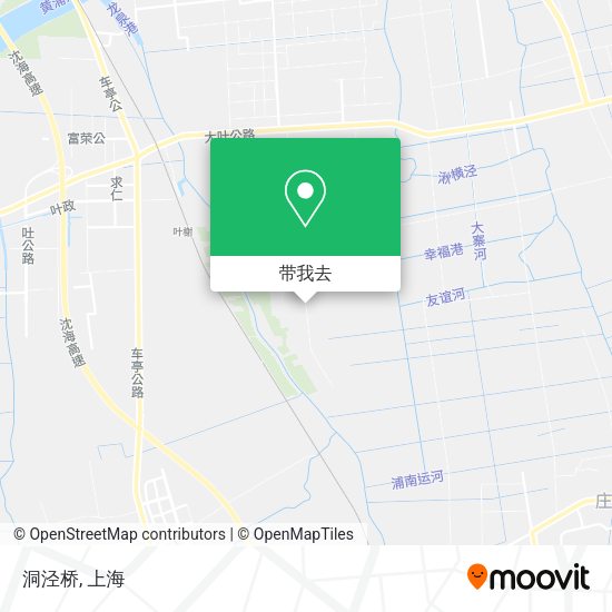 洞泾桥地图