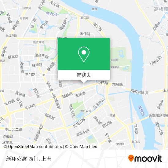 新翔公寓-西门地图