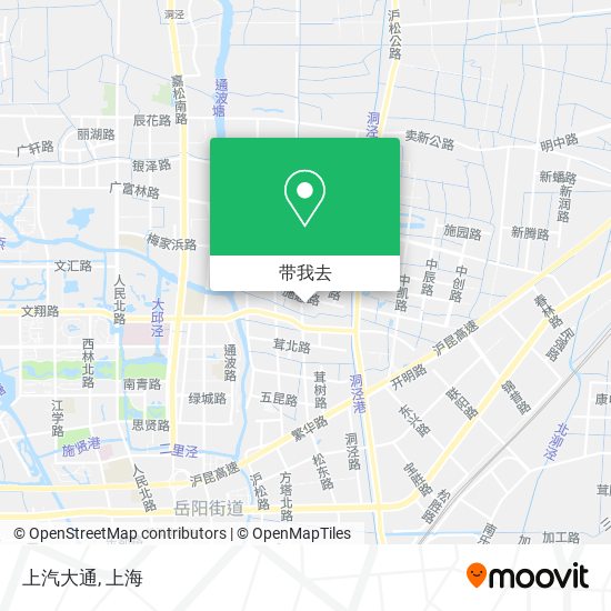 上汽大通地图