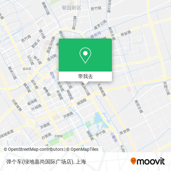 弹个车(绿地嘉尚国际广场店)地图