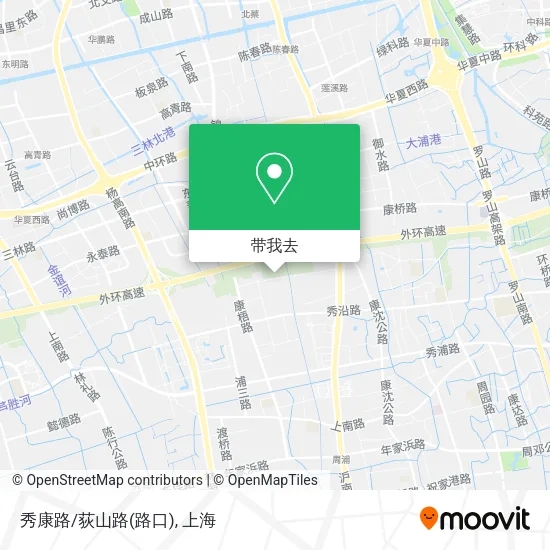 秀康路/荻山路(路口)地图