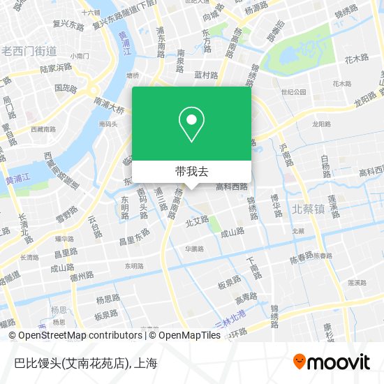 巴比馒头(艾南花苑店)地图