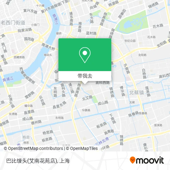 巴比馒头(艾南花苑店)地图